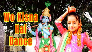 Wo Kisna Hai Kids Dance  Dance by Nemo  Radha Krishna Dance  Krishna Janmashtami Dance Tutorial [upl. by Pitt]