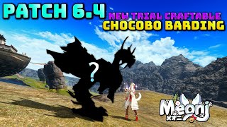 FFXIV 64 Trial Craftable Barding  SPOILERS [upl. by Malynda]