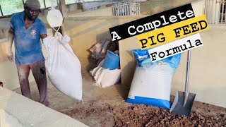 This is How to Make the Most QUALITY Pig Feed Comprehensive Guide [upl. by Servais]