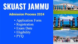 SKUAST JAMMU UG ADMISSION 2024  SKUAST JAMMU ADMISSION PROCESS 2024 [upl. by Dobb]