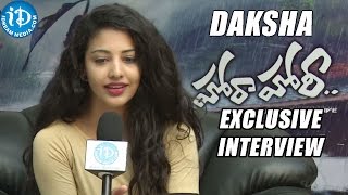 Heroine Daksha Exclusive Interview  Hora Hori Movie  Director Teja [upl. by Euqirne897]