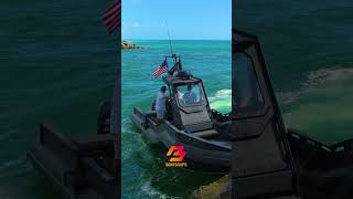 Boat Strikes Rocks at Haulover Inlet in Shocking Footage [upl. by Eahcim]