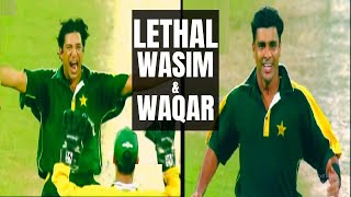 Wasim and Waqar Destroy South Africa in Final  FULL HD  Best Bowling  Pakistan vs South Africa [upl. by Nyleak]