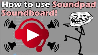 How to use Soundpad Soundboard to Play Sound EffectsMusic Through your Microphone [upl. by Lothar]