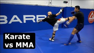 Karate World Champions vs MMA [upl. by Ehpotsirhc]