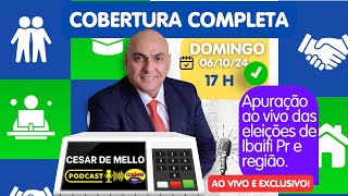 PODCAST CESAR DE MELLO  COBERTURA COMPLETA DAS ELEIÇÕES DE IBAITI  PR E REGIÃO 114 [upl. by Filberto445]