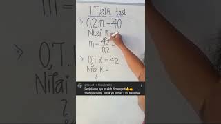 Matematika dasar maths pembahasansoalcpns mathexam soalcpns mathtest cpns soalskdcpns math [upl. by Godfree]