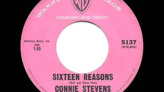 1960 HITS ARCHIVE Sixteen Reasons  Connie Stevens [upl. by Plantagenet]