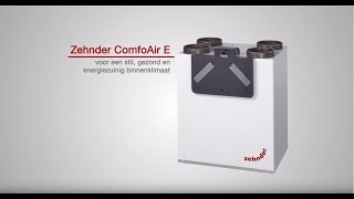 Zehnder ComfoAir E  voor een stil gezond en energiezuinig binnenklimaat [upl. by Bergerac]