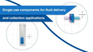 Singleuse components for fluid delivery and collection applications [upl. by Arlana]