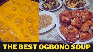 HOW I MAKE YUMMY OGBONO SOUP in 30 minutes [upl. by Heinrick750]