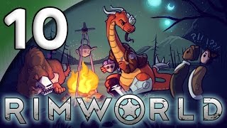 Rimworld Alpha 16 Modded  10 Meeting the Mechanoids  Lets Play Rimworld Gameplay [upl. by Florri]