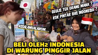 BELI OLEHOLEH INDONESIA DI WARUNG PINGGIR JALAN PAKE BHS INDONESIA ISTRIKU NGAKAK PARAH [upl. by Eahsram245]