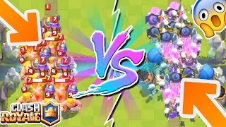 SQUELETTE VS HUMAIN  UN COMBAT VRAIMENT WTF  Clash Royale [upl. by Apicella429]