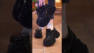 Black Shoes ✅ Best Shoes For Women runningshoes bestshoes bestfootwear fashion sheshoe shorts [upl. by Ennybor]