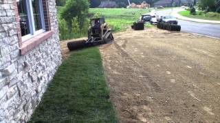 SkidSteer Sod Installer attachment [upl. by Bautista855]