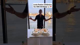 Louie Ruelas Celebrates His 50th Birthday 🎂 🎈shorts rhonj [upl. by Ulberto]