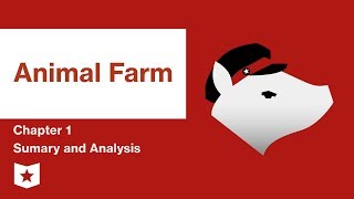 Animal Farm  Chapter 1 Summary and Analysis  George Orwell [upl. by Amairam]