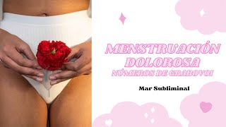 Eliminar menstruación dolorosa subliminal 1 SOLA escucha [upl. by Nagiam267]