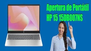 Apertura de Portátil HP 15 15DB007NS  Como Abrir Portátil HP 15  Cómo DESARMAR Laptop HP 15 [upl. by Nollahp]