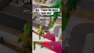 Bro has the best luck ever 😭🙏 fortniteshorts fortnite [upl. by Fotinas970]