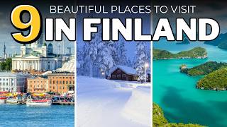 Wonders of Finland  Most Amazing Places in Finland  Finland 4K [upl. by Bowe637]