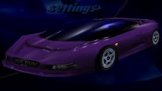 NFS III Hot Pursuit PSX  Italdesign Nazca C2 [upl. by Barbie88]