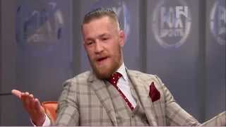 UFC Fight Night 46 Conor McGregors Best TrashTalking Bits [upl. by Airotcivairam]