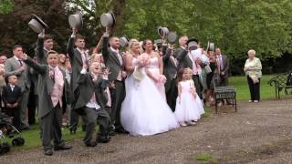 Kasey amp Steven Ware Priory wedding highlights [upl. by Adlig489]