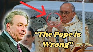 The Pope teaches a DANGEROUS doctrine  RC Sproul calls out the Pope [upl. by Novahc577]