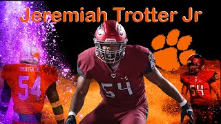 Jeremiah Trotter Jr Highlights Clemson Commit [upl. by Gnaoh215]