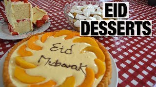 3 QUICK amp TASTY EID DESSERT IDEAS  Shamsa [upl. by Sholeen]