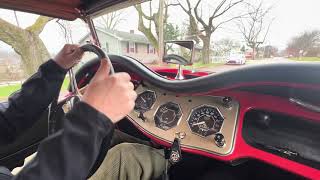 1954 MG TF Test Drive [upl. by Niatirb]