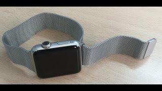 Review de Milanese Loop la correa para Apple Watch [upl. by Laure]