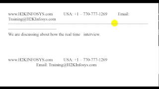 Software QA Testing Interview questions Manual Testing Interview questions Part 1 from H2Kinfosys [upl. by Ymmat906]