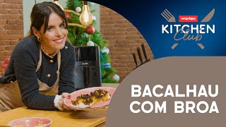 Bacalhau com Broa na Airfryer Receita Simples e Rápida  Worten Kitchen Club [upl. by Sivram]