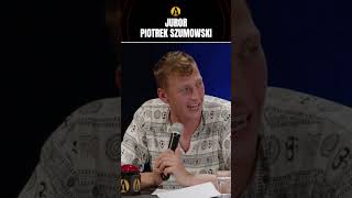 JUROR PIOTREK SZUMOWSKI MASZ MINUTĘ standup humor shorts [upl. by Yemiaj]