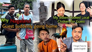 Why Nagaland guest suddenly going home  My sister cooked local food for Guets​ ​⁠Pompomvlogs [upl. by Adorl]