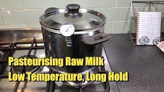 How to Pasteurise Raw Milk at Home for Cheese Making [upl. by Jarvey]