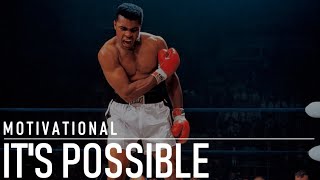 ITS POSSIBLE ft Les Brown Motivational Video [upl. by Avlem]