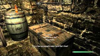 Skyrim Ingun BlackBriar Chest location [upl. by Tryck]