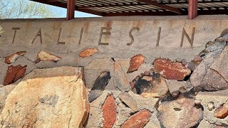 Frank Lloyd Wright Taliesin West in Scottsdale AZ [upl. by Brufsky602]