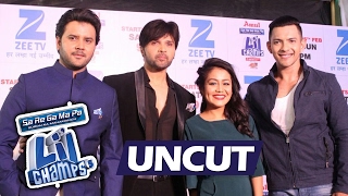 Sa Re Ga Ma Pa Lil Champs  Press Conference  Himesh Reshammiya Neha Kakkar Javed Ali [upl. by Eylrac811]