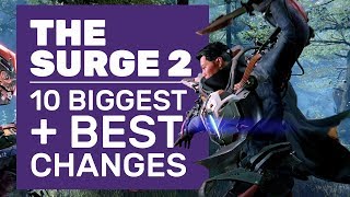 10 Best Changes In The Surge 2  Online Features New Weapons Bigger Bosses [upl. by Attaymik467]