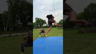 Cork tutorial 🔥 parkour tricking flips [upl. by Eellah]