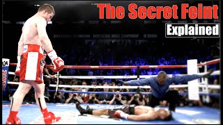 The Least Known Feint Explained  Boxing MMA Muay Thai amp Kickboxing Breakdown [upl. by Jacoby970]