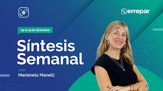 Síntesis Semanal al 291223 [upl. by Chambers]