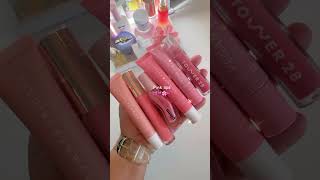 Love pink lippies 🍓🌸 pinkmakeup beauty lipgloss [upl. by Eniotna]