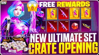 New ultimate scarL crate opening bgmi crateopening xsuit [upl. by Niuqauj]