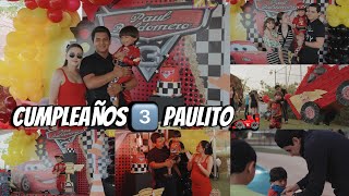 ASÍ CELEBRAMOS EL CUMPLEAÑOS 3️⃣ DE PAULITO EN COMPAÑIA DE AMIGOS Y FAMILIA🏎️🥳MAYVE CASTRO‼️ [upl. by Urson]